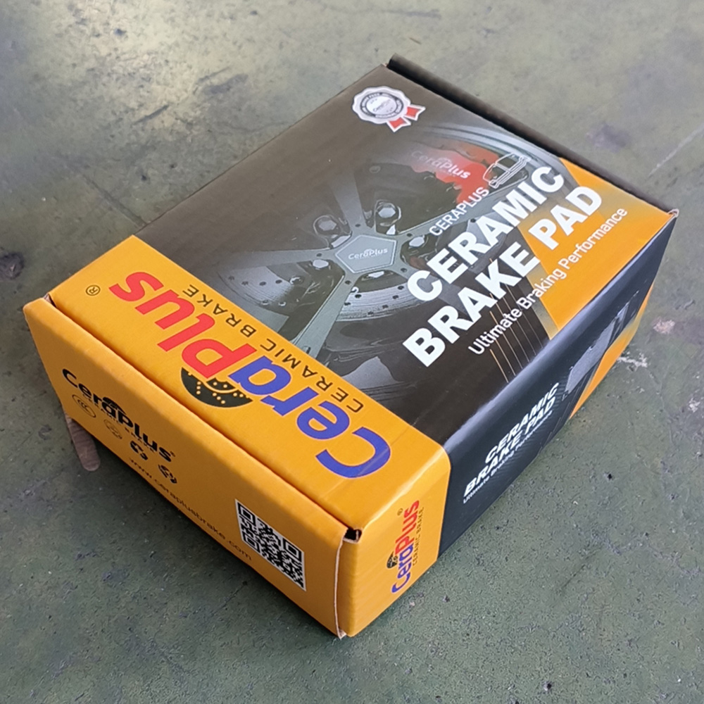 ทำไมผ้าเบรคเซรามิค CeraPlus ถึงดีกว่า?